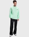 Shop Men's Green Move On Graphic Printed Oversized T-shirt