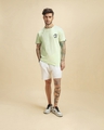 Shop Men's Green Nope Graphic Printed T-shirt-Full