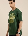 Shop Men's Green Originals Typography Oversized T-shirt-Design