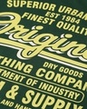 Shop Men's Green Originals Typography Oversized T-shirt