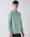 Shop Men's Green Oversized Hoodies-Full