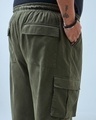 Shop Men's Green Oversized Plus Size Cargo Pants