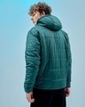 Shop Men's Green Oversized Plus Size Puffer Jacket-Design