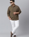 Shop Men's Green Plus Size Shirt