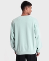 Shop Men's Green Oversized Plus Size Sweatshirt-Full