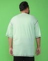 Shop Men's Green Oversized Plus Size T-shirt-Design