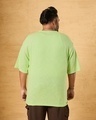 Shop Men's Green Oversized Plus Size T-shirt-Design