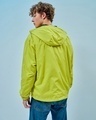 Shop Men's Green Oversized Plus Size Windcheater Jacket-Design