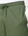 Shop Men's Green Oversized Shorts