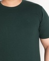Shop Men's Green Plus Size T-shirt