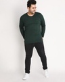 Shop Men's Green Plus Size T-shirt