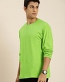 Shop Men's Green Oversized T-shirt-Front