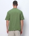 Shop Men's Green Oversized T-shirt-Full