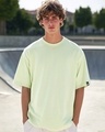 Shop Men's Green Oversized T-shirt-Front