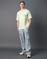 Shop Men's Green Oversized T-shirt