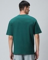 Shop Men's Green Oversized T-shirt-Full