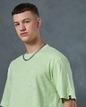 Shop Men's Green Oversized T-shirt