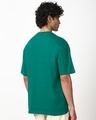 Shop Men's Green Oversized T-shirt-Full