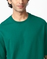 Shop Men's Green Oversized T-shirt