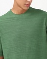 Shop Men's Green Oversized T-shirt