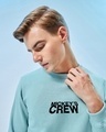 Shop Men's Green Party With Mickey's Crew Graphic Printed Sweatshirt