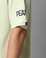 Shop Men's Green Peanuts Friends Club Graphic Printed Oversized T-shirt