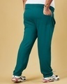 Shop Men's Green Plus Size Track Pants-Design