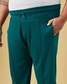 Shop Men's Green Plus Size Track Pants