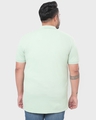 Shop Men's Green Plus Size Classic Pique Polo T-shirt-Design