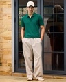 Shop Men's Green Polo T-shirt