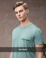 Shop Men's Green Preplexed Graphic Printed T-shirt