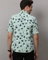 Shop Men's Green Printed Slim Fit Shirt-Design