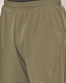 Shop Men's Green Double Layered Sports Shorts