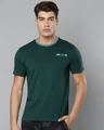Shop Men's Green Slim Fiit Cotton T-shirt-Front