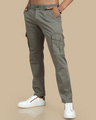 Shop Men's Fern Green Slim Fit Cargo Pants-Design