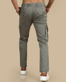 Shop Men's Fern Green Slim Fit Cargo Pants-Full