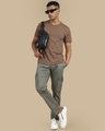 Shop Men's Fern Green Slim Fit Cargo Pants