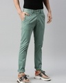 Shop Men's Green Slim Fit Chinos-Design