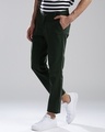 Shop Men's Green Slim Fit Chinos-Design
