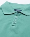 Shop Men's Green Slim Fit Polo T-shirt