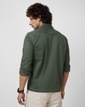 Shop Men's Green Slim Fit Shacket-Design