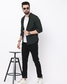 Shop Men's Green Slim Fit Shirt