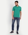 Shop Men's Green T-shirt-Full