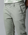 Shop Men's Green Slim Fit Trouser