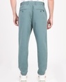 Shop Men's Green Slim Fit Trousers-Full