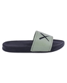 Shop Men's Green Slip-On Sliders-Full