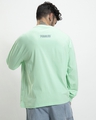 Shop Men's Green Snoopy Stripboard Graphic Printed Oversized T-shirt