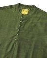 Shop Men's Green Relaxed Fit Festive Kurta