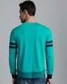 Shop Men's Green Striped T-shirt