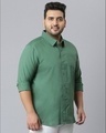 Shop Men's Green Stylish Full Sleeve Casual Shirt-Full